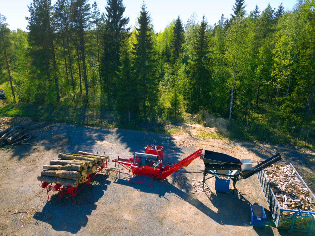 Hakki Pilke 50 Pro — промышленный процессор дров